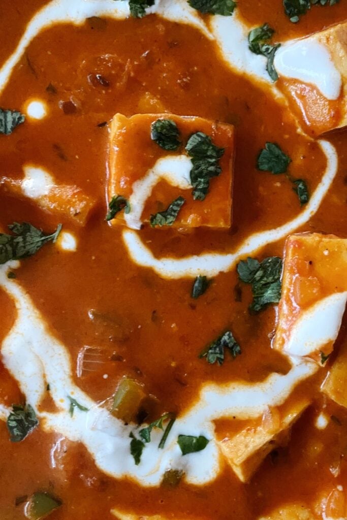 close up shot of the final recipe