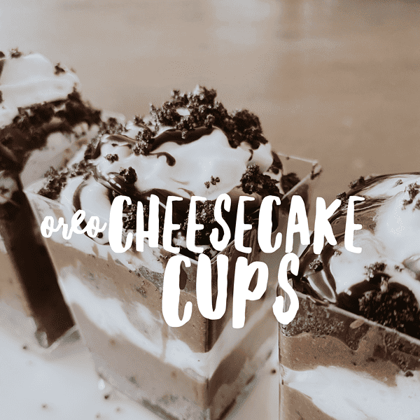 Oreo Cheesecake Cups