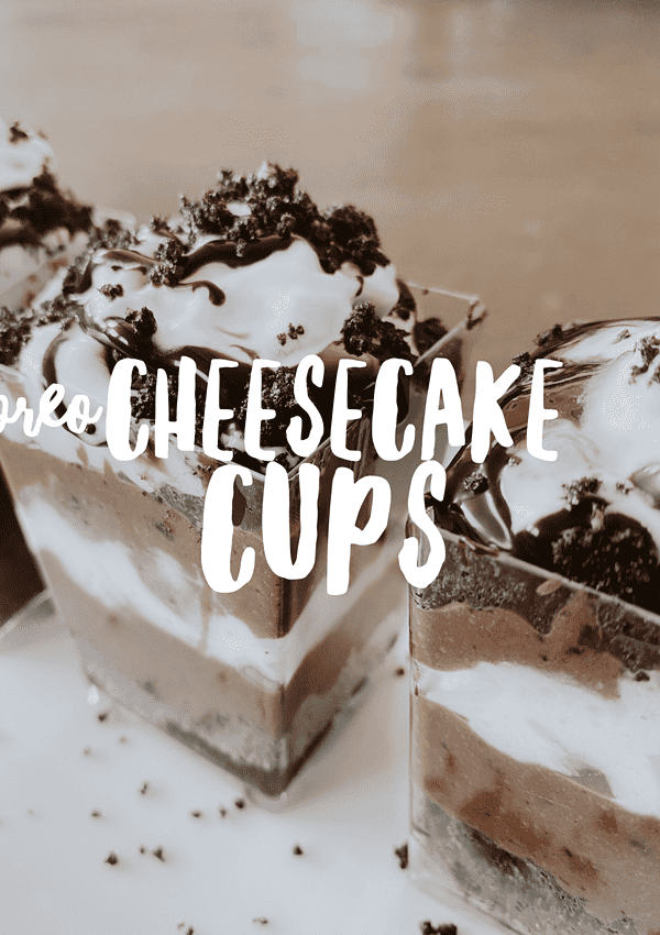Oreo Cheesecake Cups