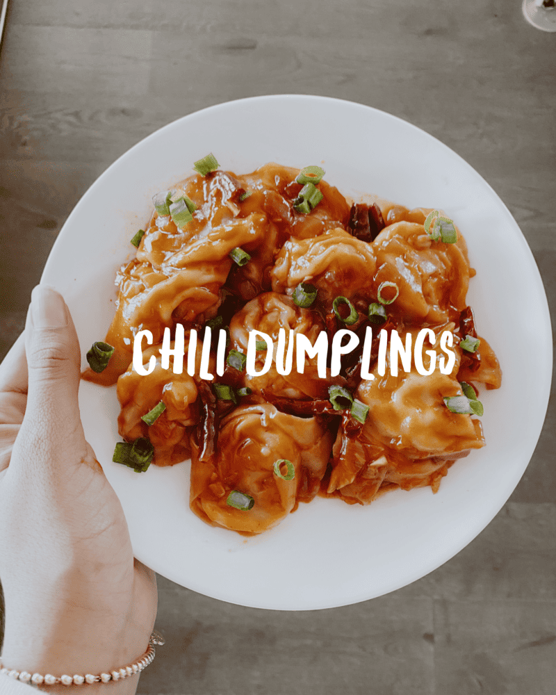 Chili Dumplings Shreya's Kitchen