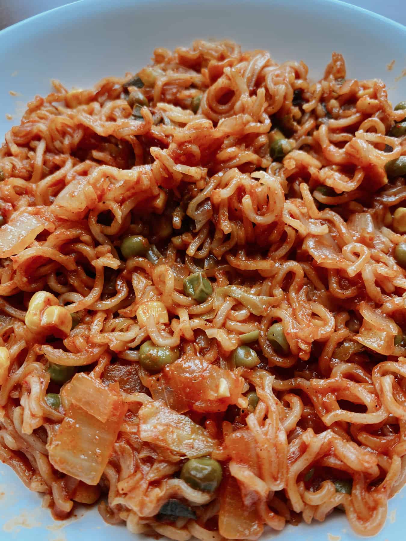 Spicy Maggi - Shreya's Kitchen