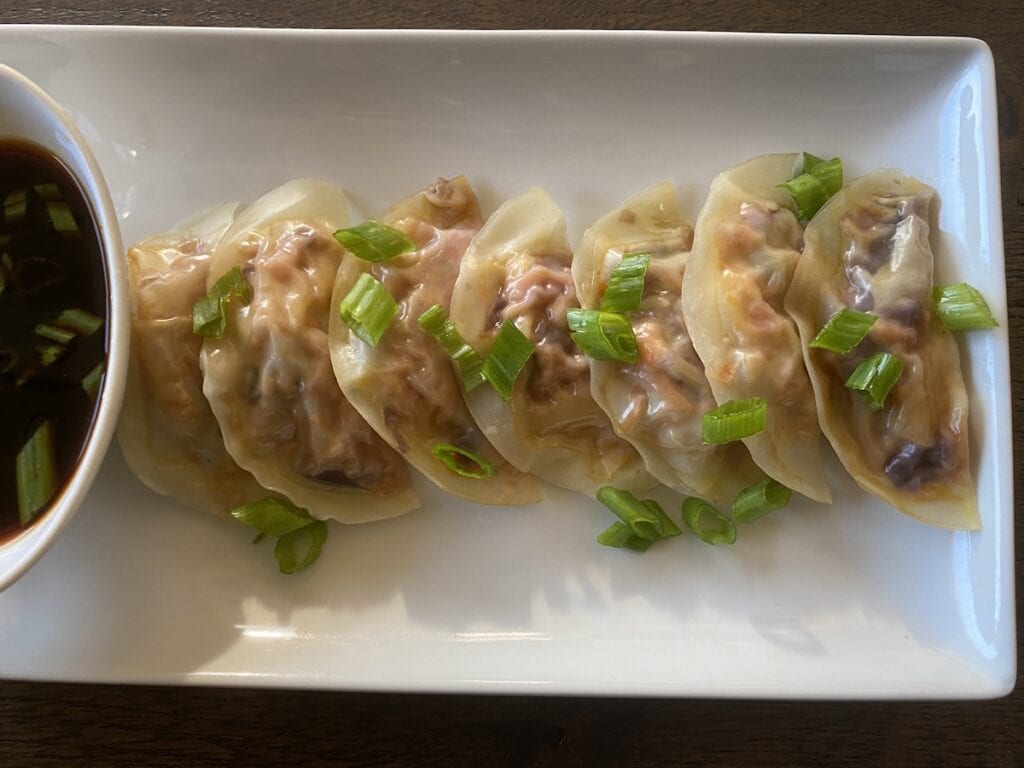 Vegan Dumplings recipe card 1