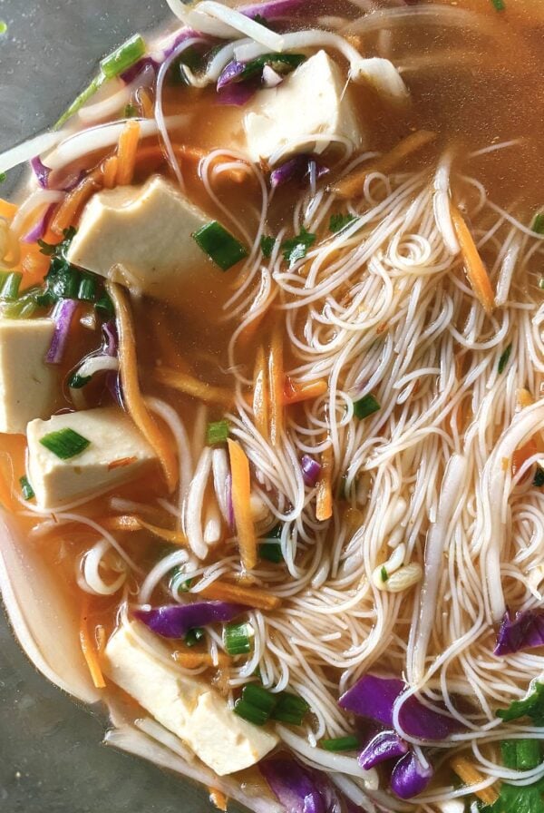 brightened final recipe image for vegan pho