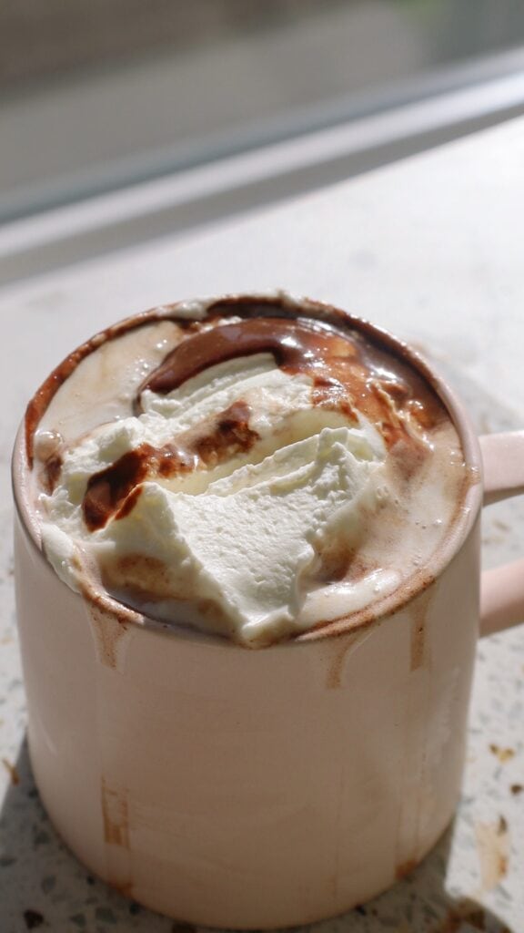 homemade hot chocolate