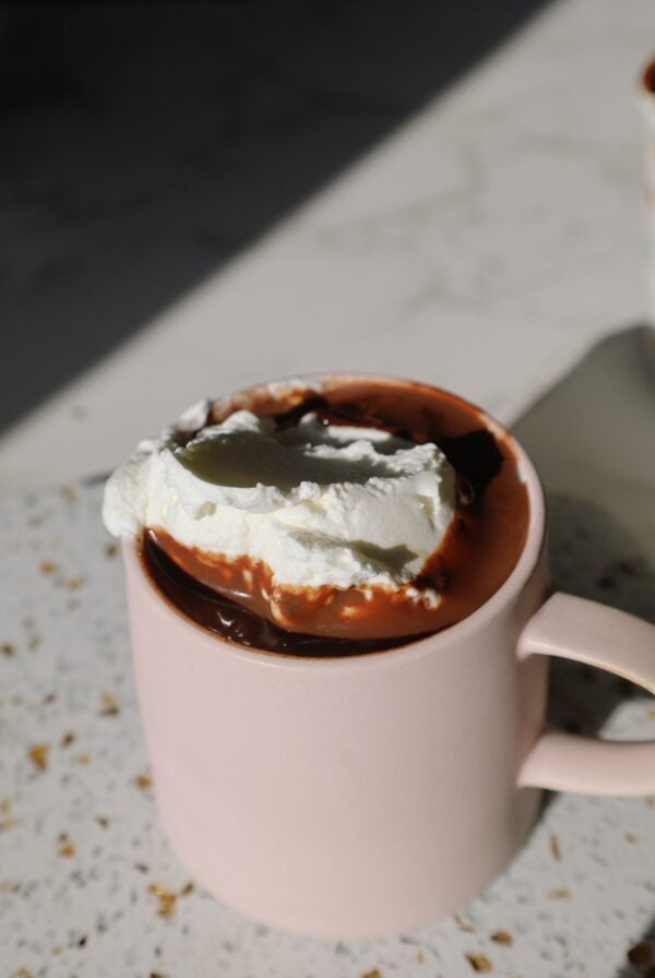 homemade hot chocolate