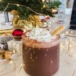 salted caramel hot chocolate