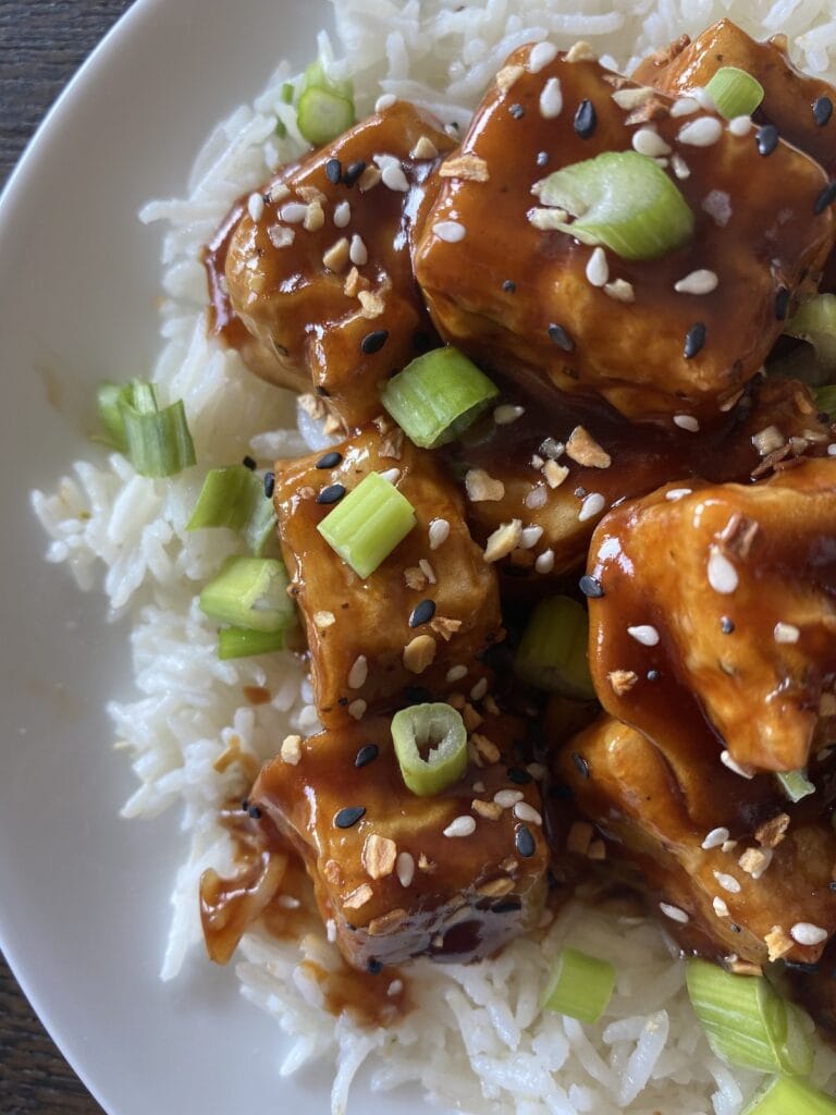 teriyaki tofu baked