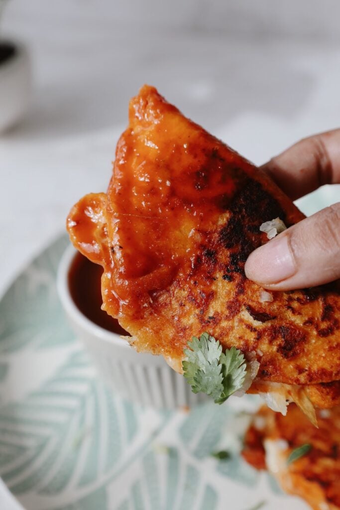 vegan birria tacos