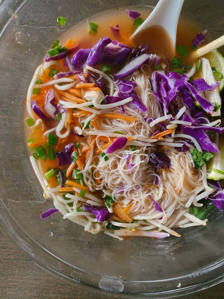 vegan pho 1