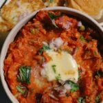 pav bhaji recipe card