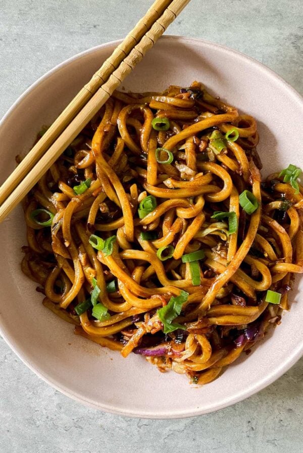 vegan yaki udon noodles recipe