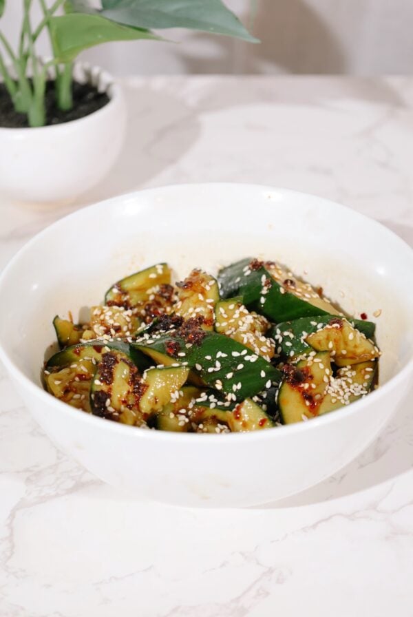 asian cucumber salad homepage image
