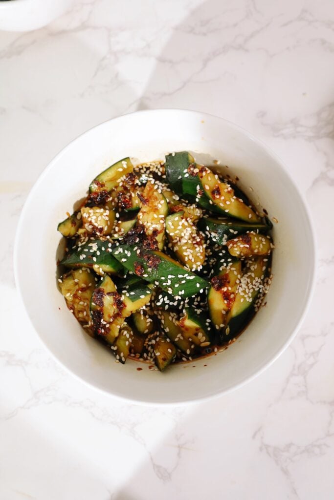 asian cucumber salad 1