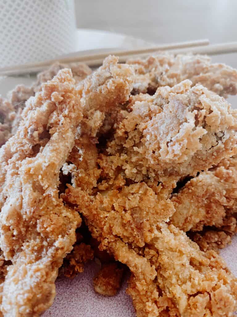 oyster mushroom fried chicken