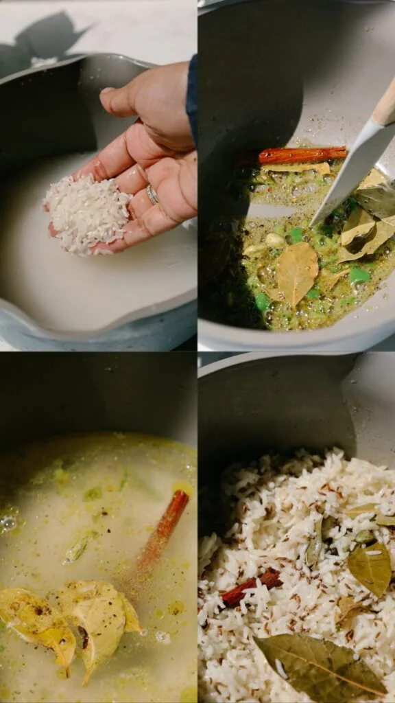 jeera rice recipe method