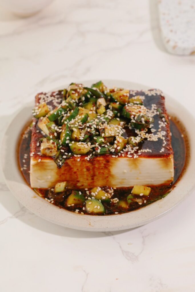 cold silken tofu recipe 2