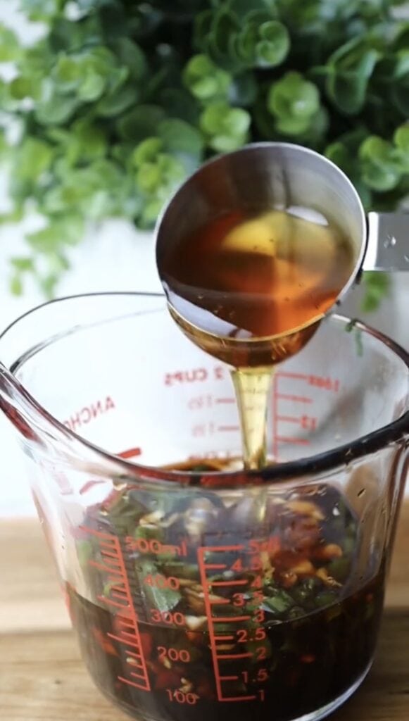 Step two: make the marinade.