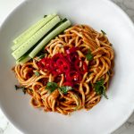 cold spicy peanut noodles