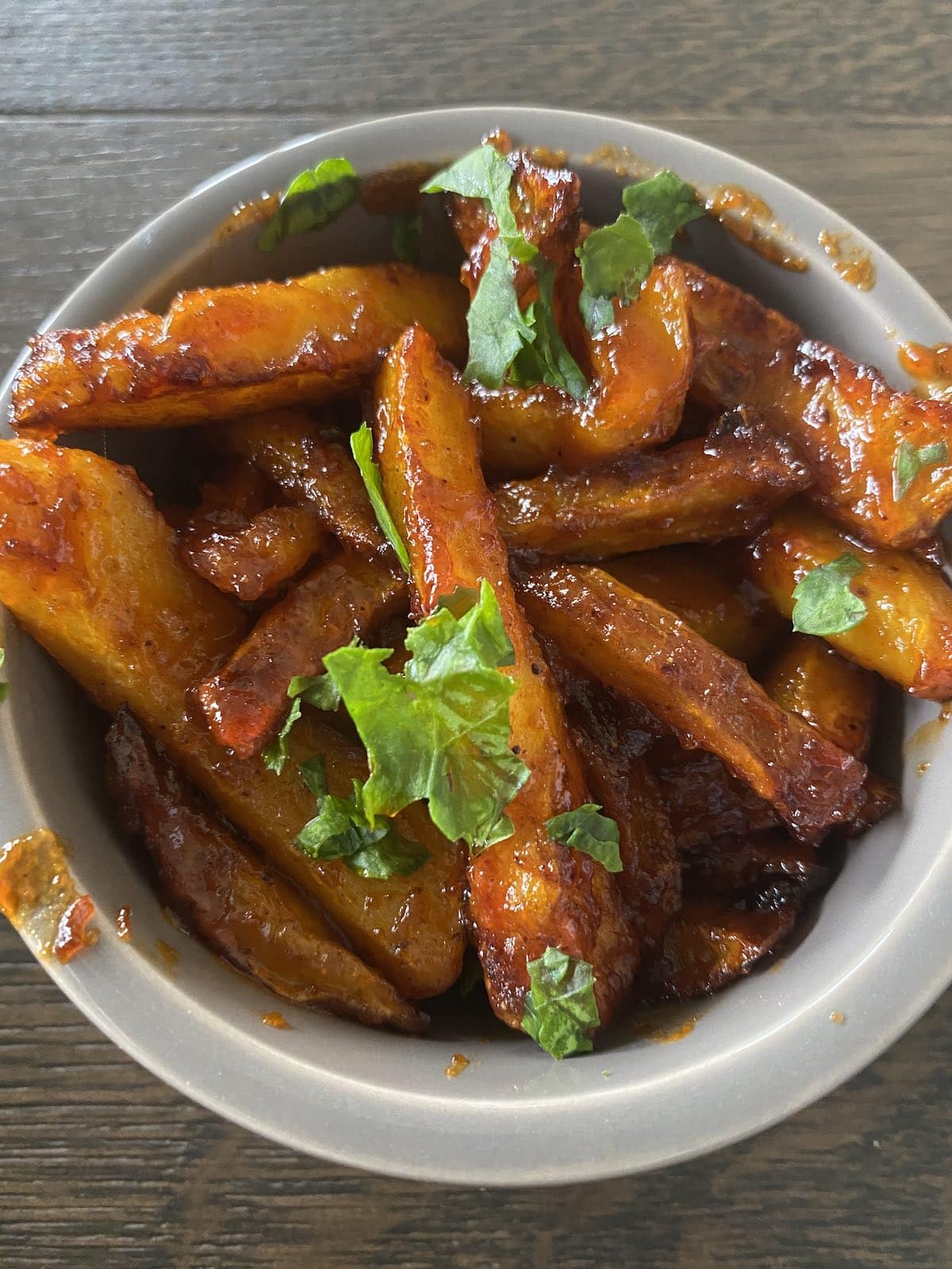 Honey Chilli Potatoes