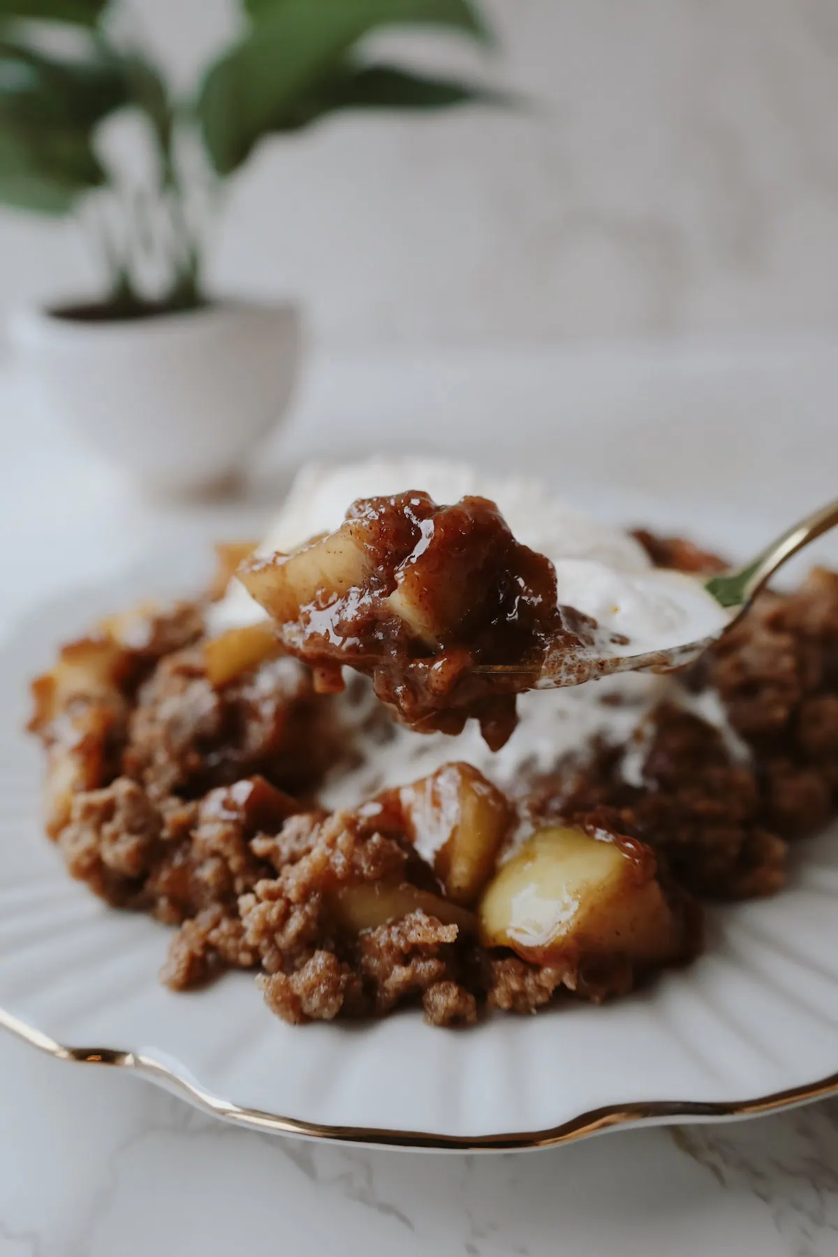 apple crumble recipe