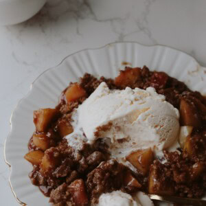 apple crumble recipe