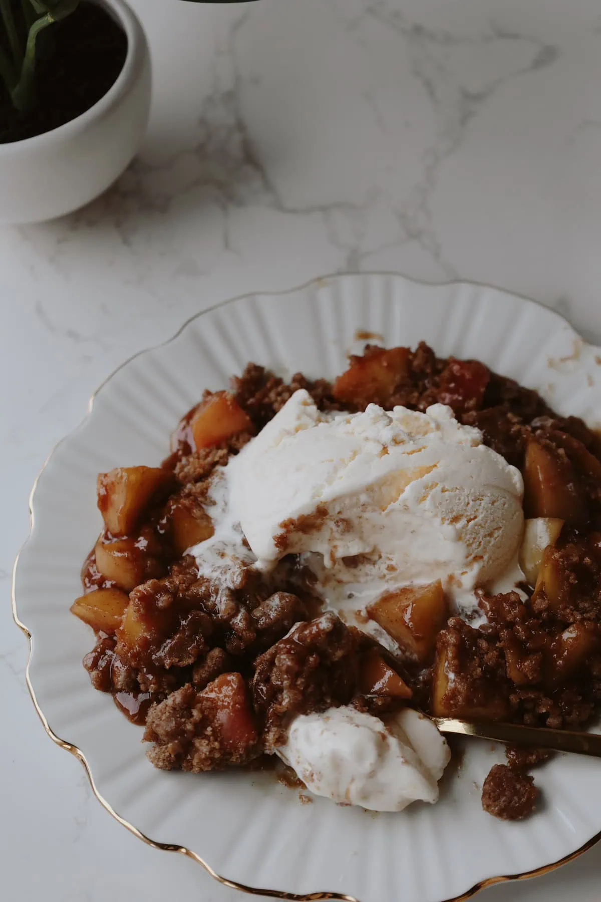 apple crumble recipe