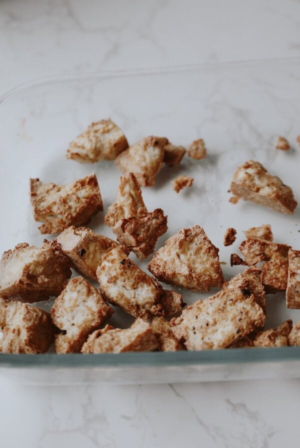 air fryer crispy tofu