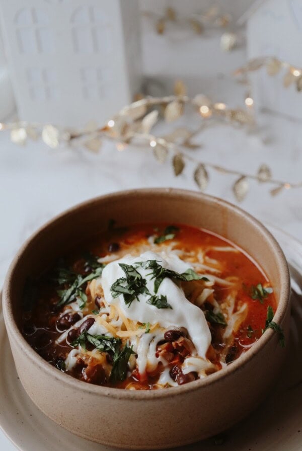 Black Bean Soup: A High-Protein Vegetarian Favorite