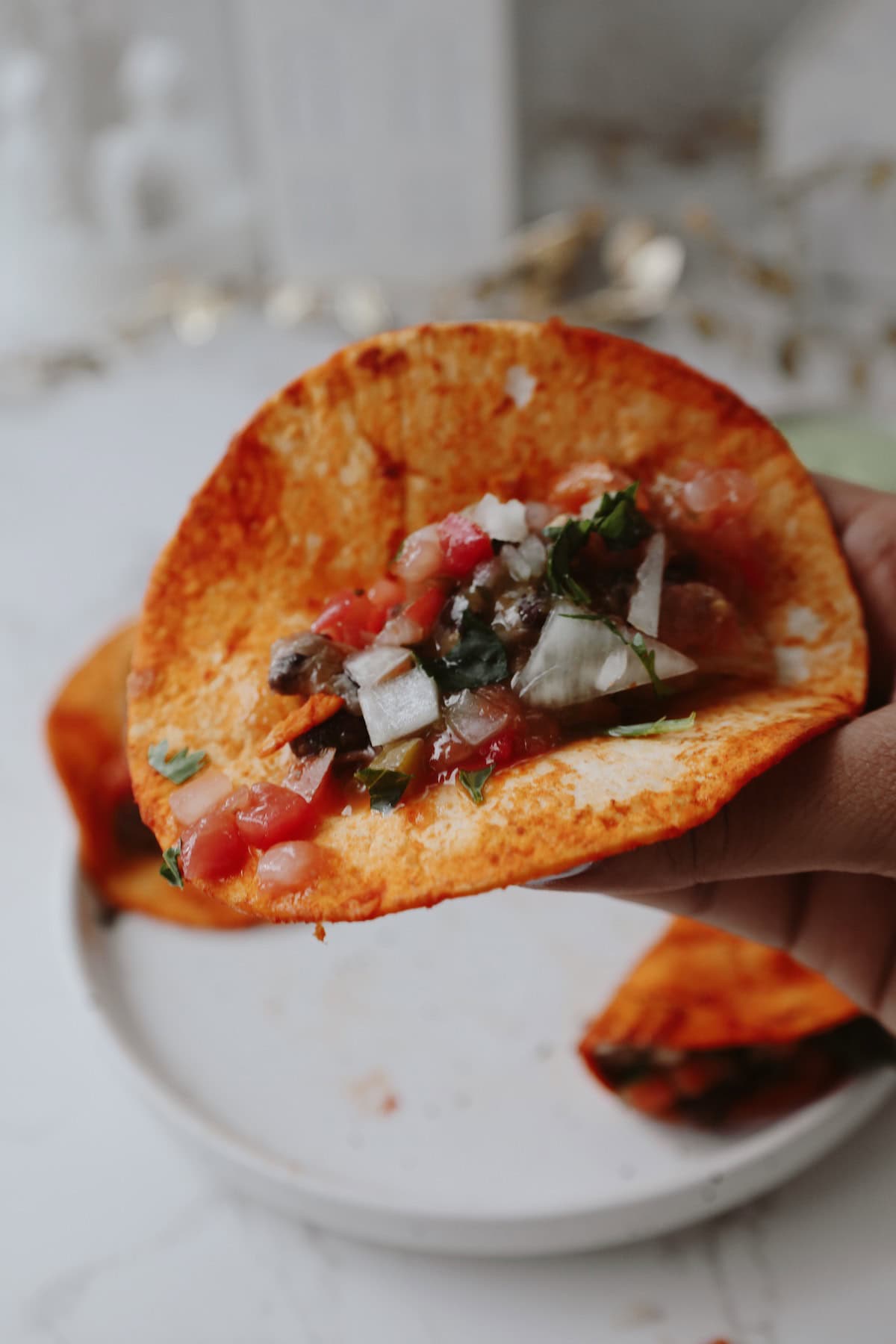 black bean tacos