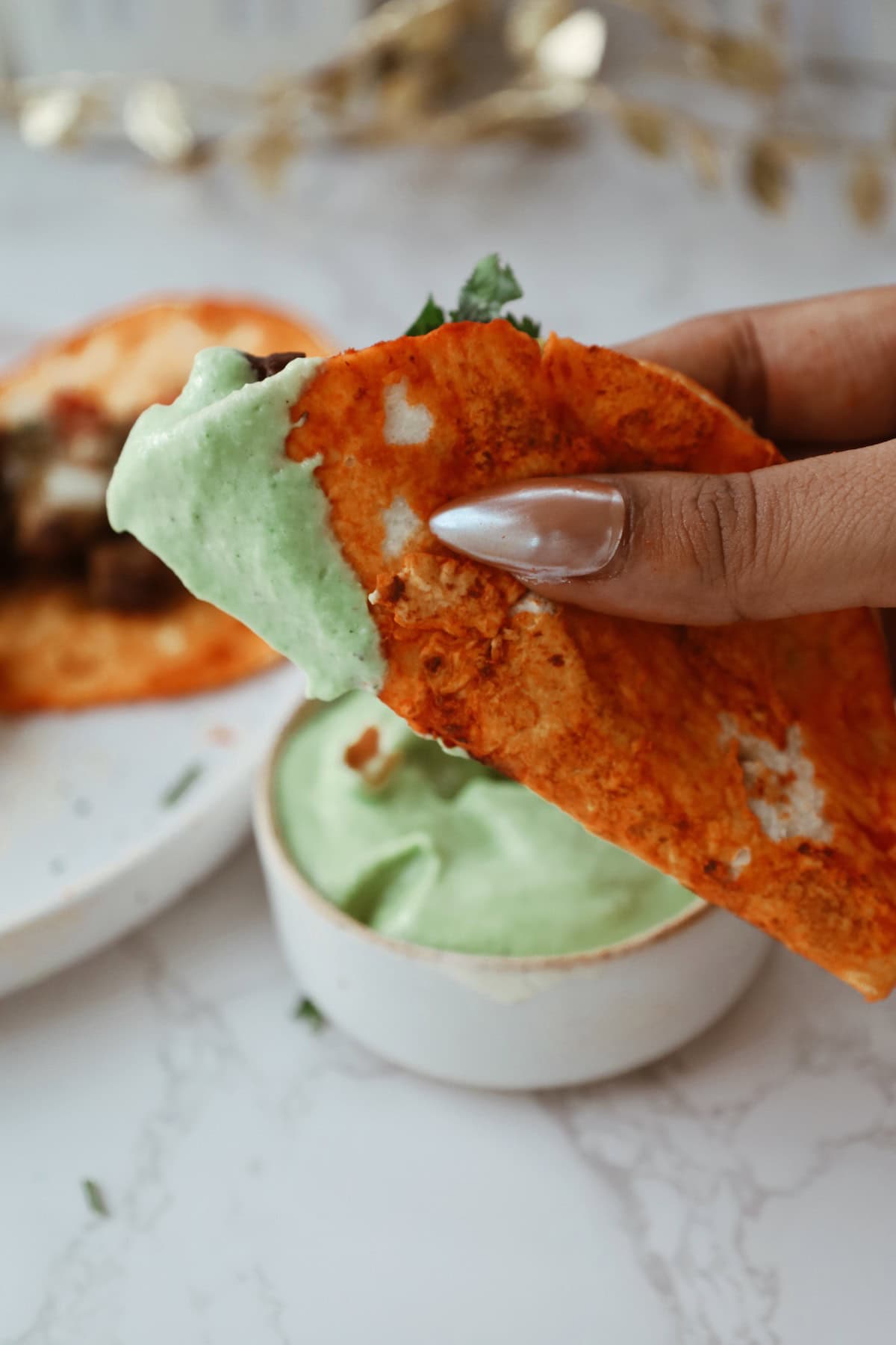 black bean tacos