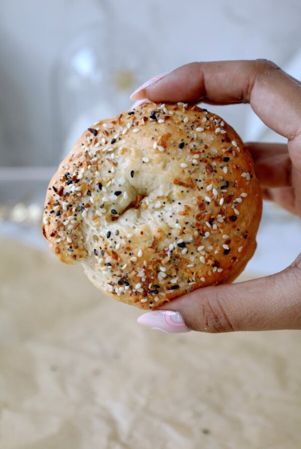 two ingredient bagels featured image