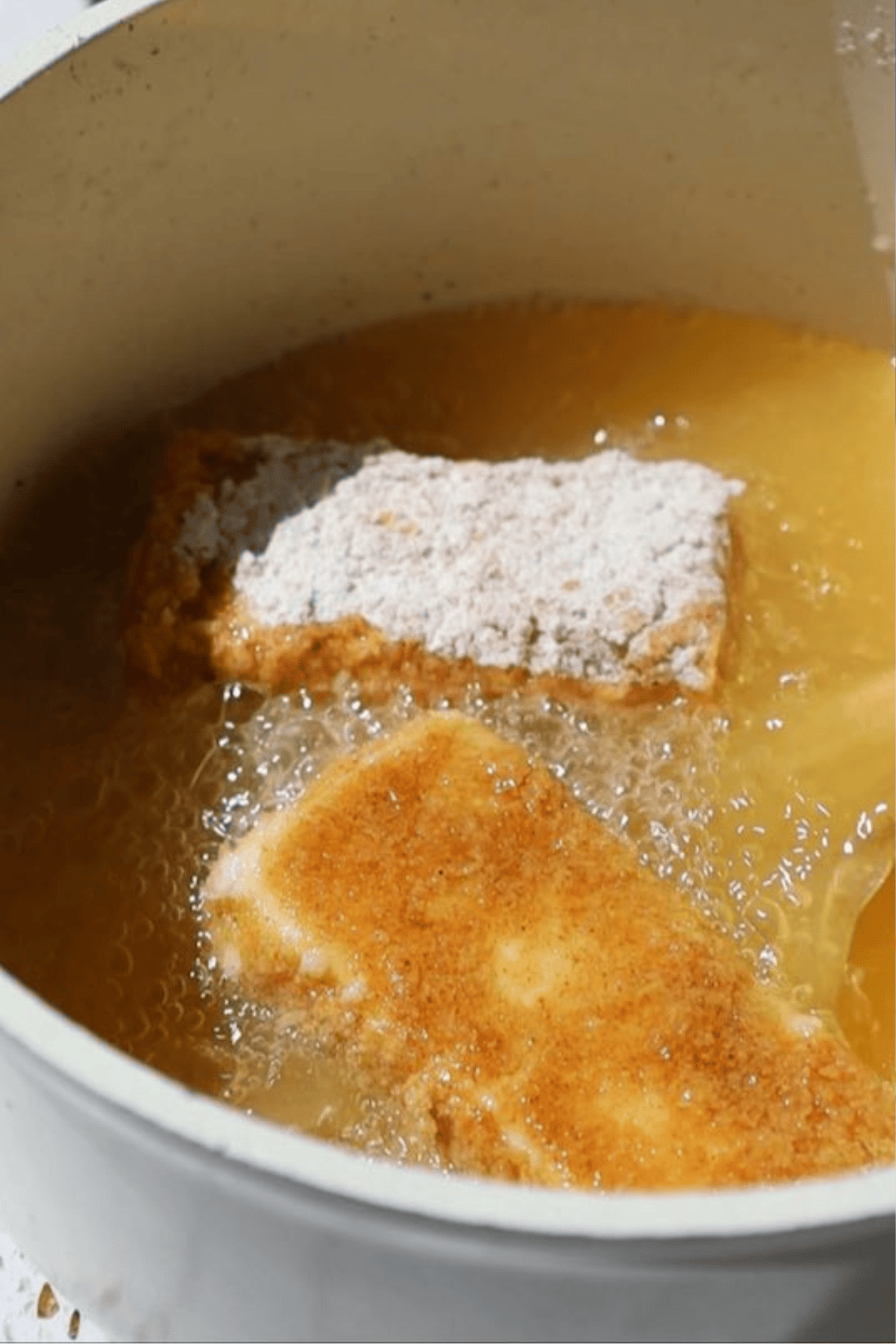 Step three: deep fry.