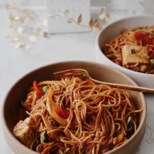 vegan chow mein