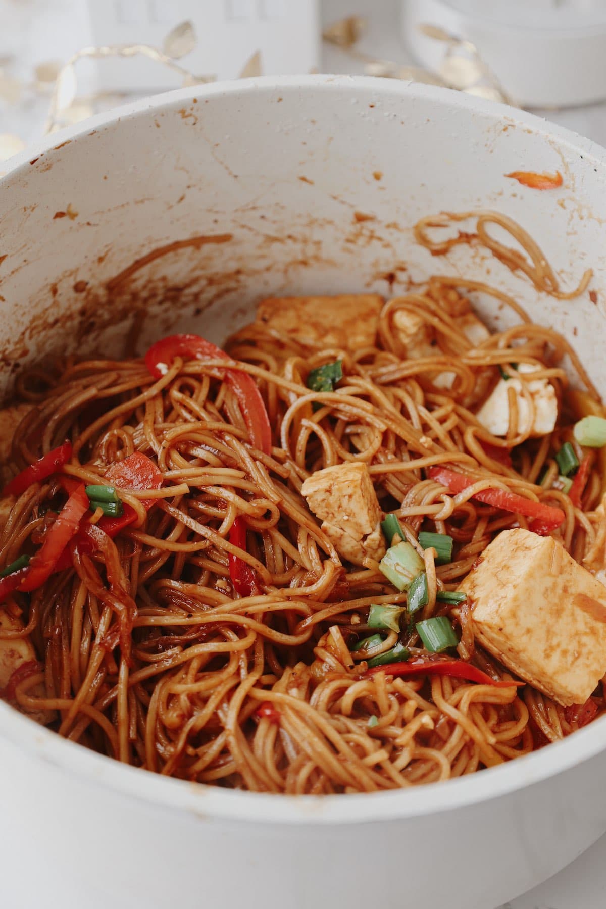 vegan chow mein