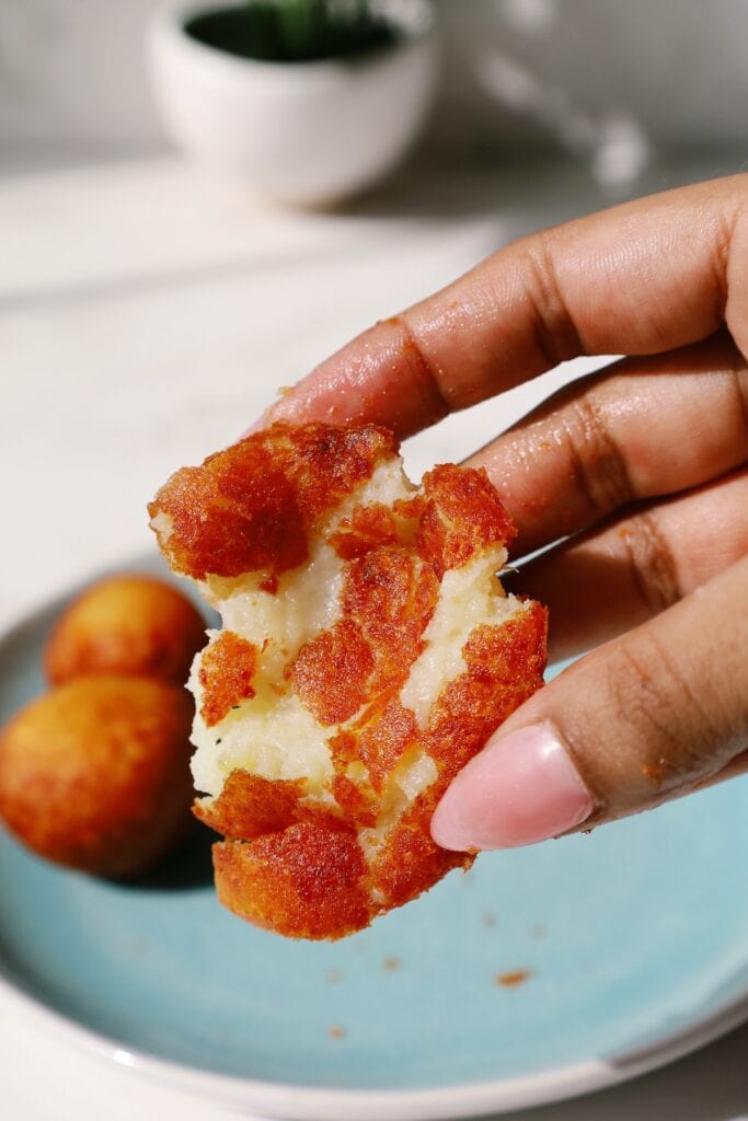 crispy potato balls