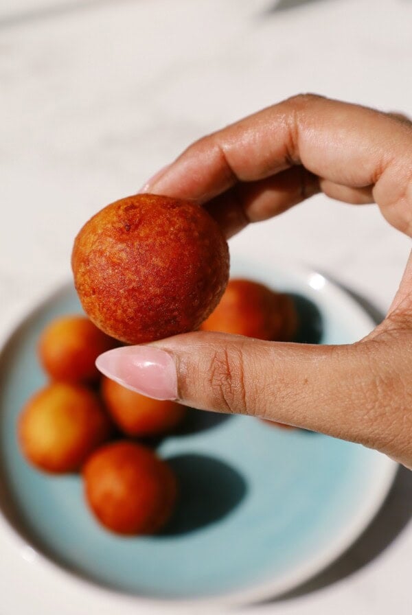 crispy potato balls