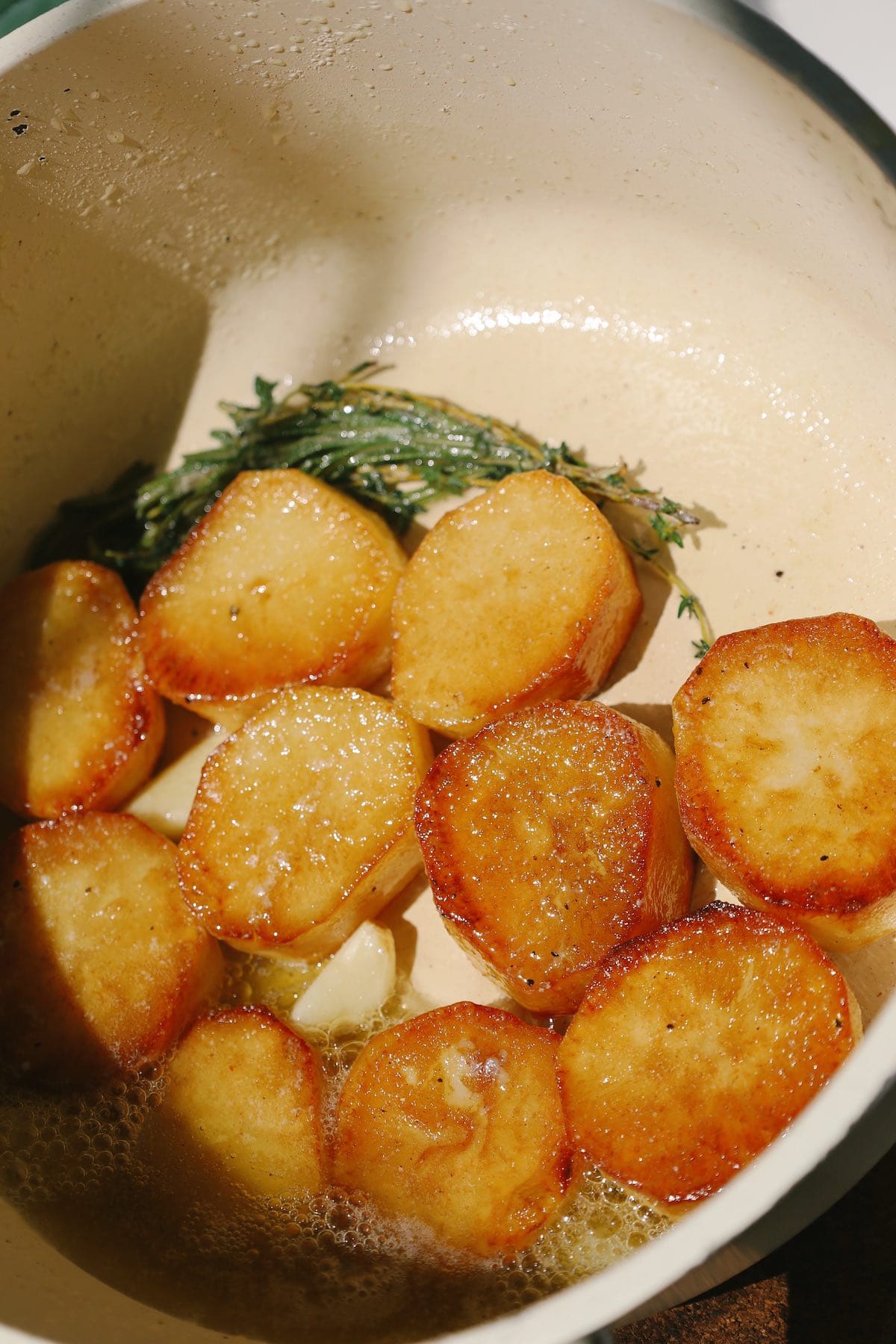fondant potatoes recipe