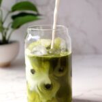 iced matcha latte