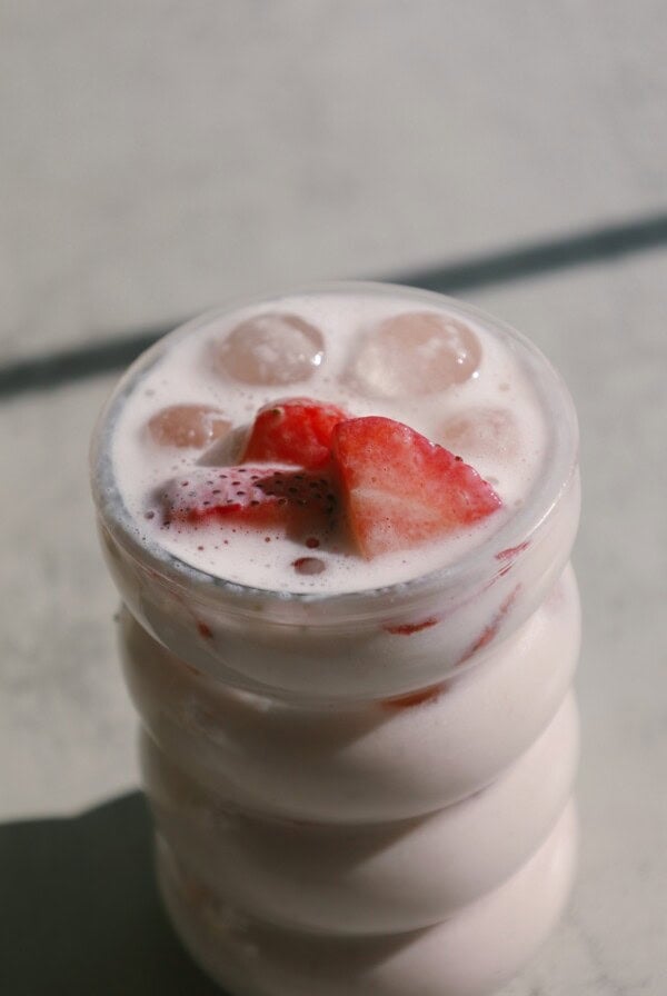 strawberry agua fresca