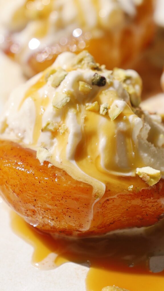 close up shot of final dish