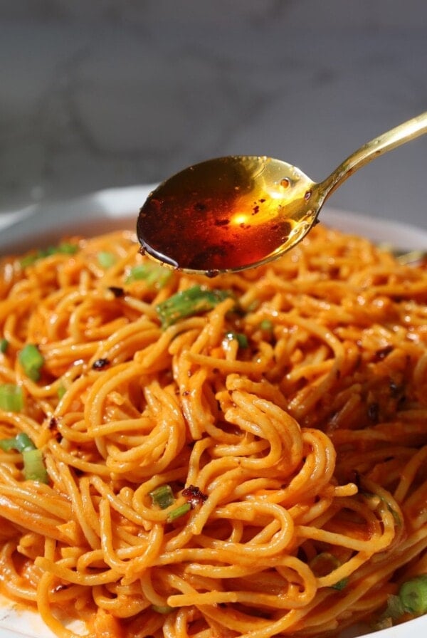 gochujang pasta featured image