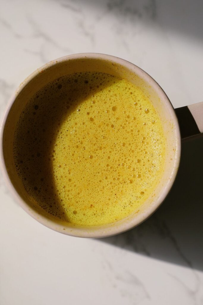final recipe served in a mug