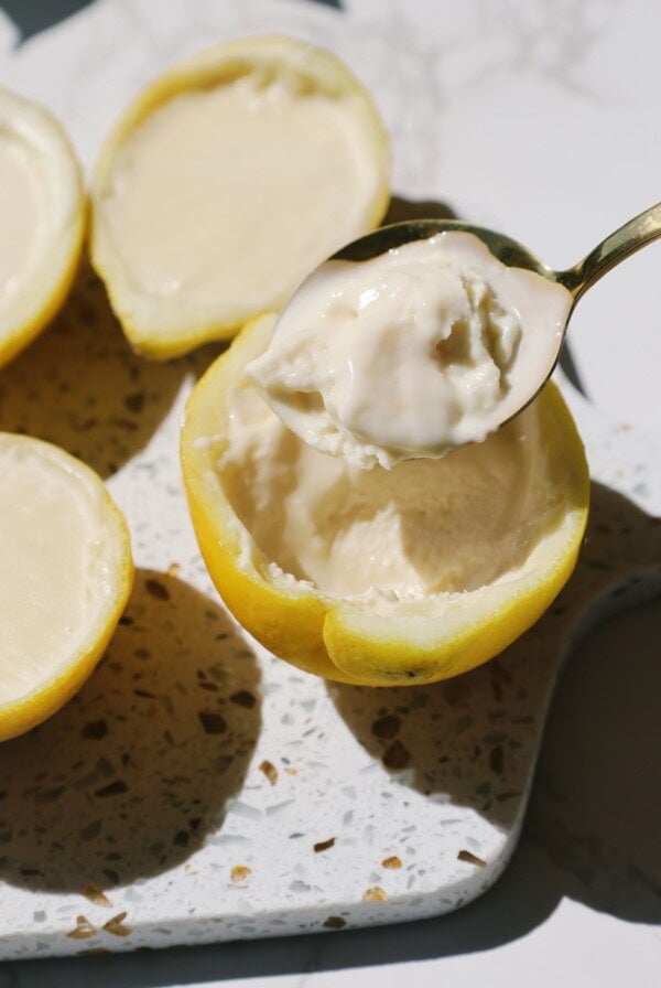 featured image of lemon posset for homepage