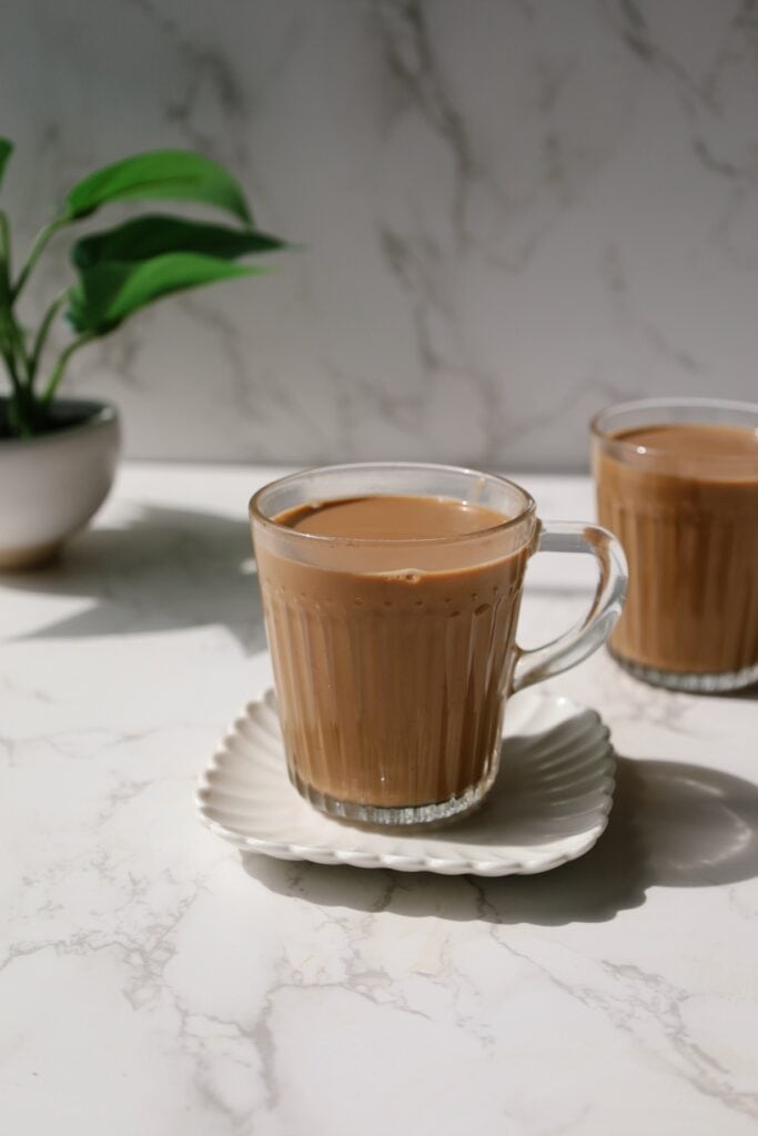 masala chai in a cup