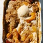 southern style peach cobbler