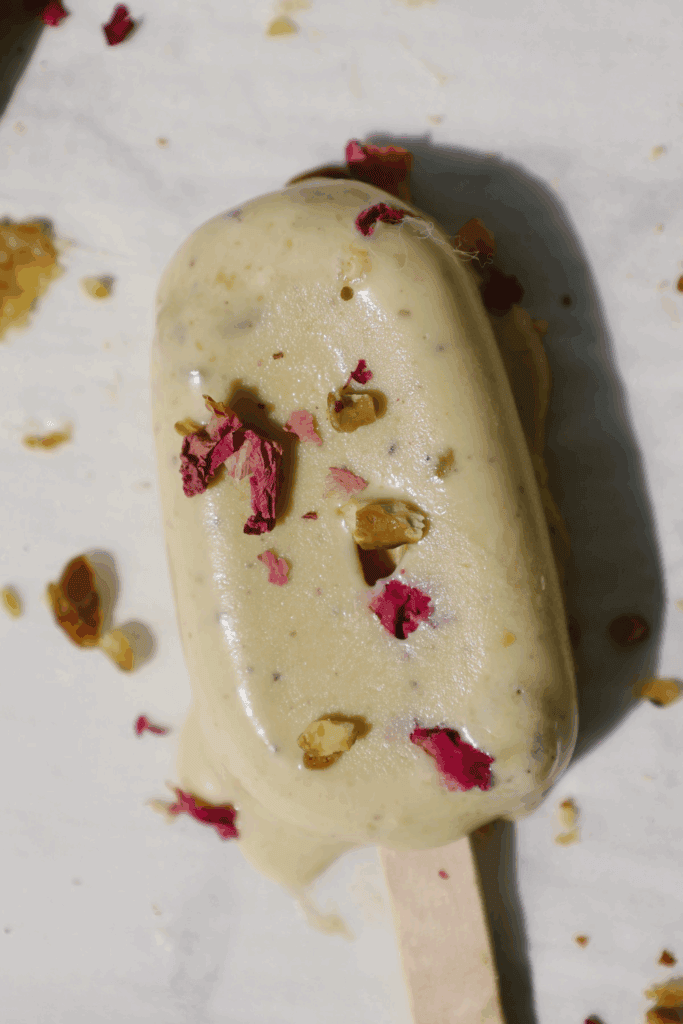 pistachio kulfi recipe card