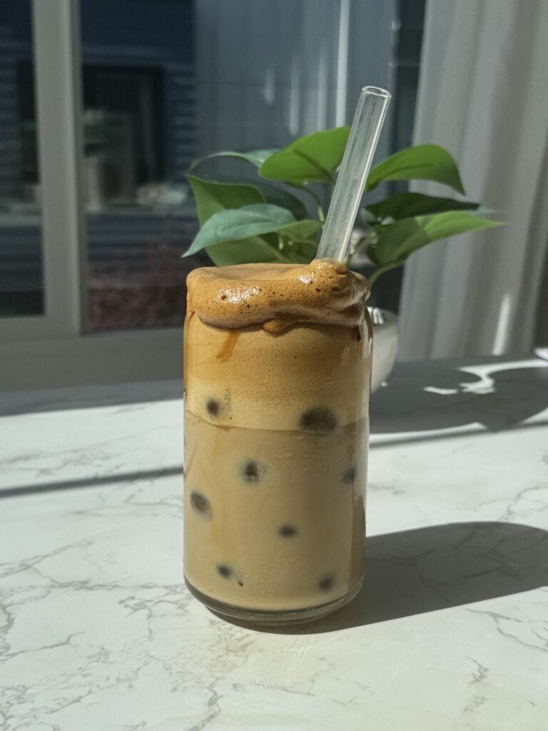 whipped honey coffee