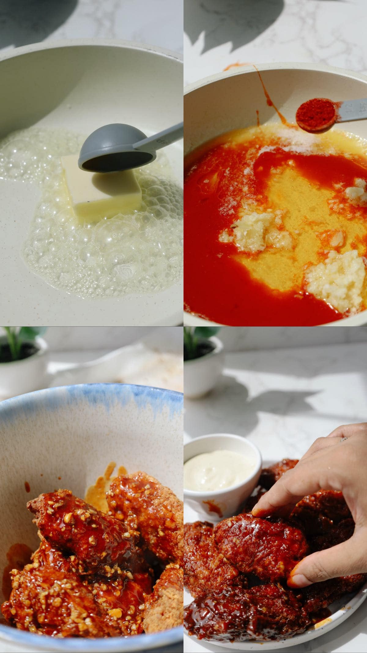 how to make the sauce