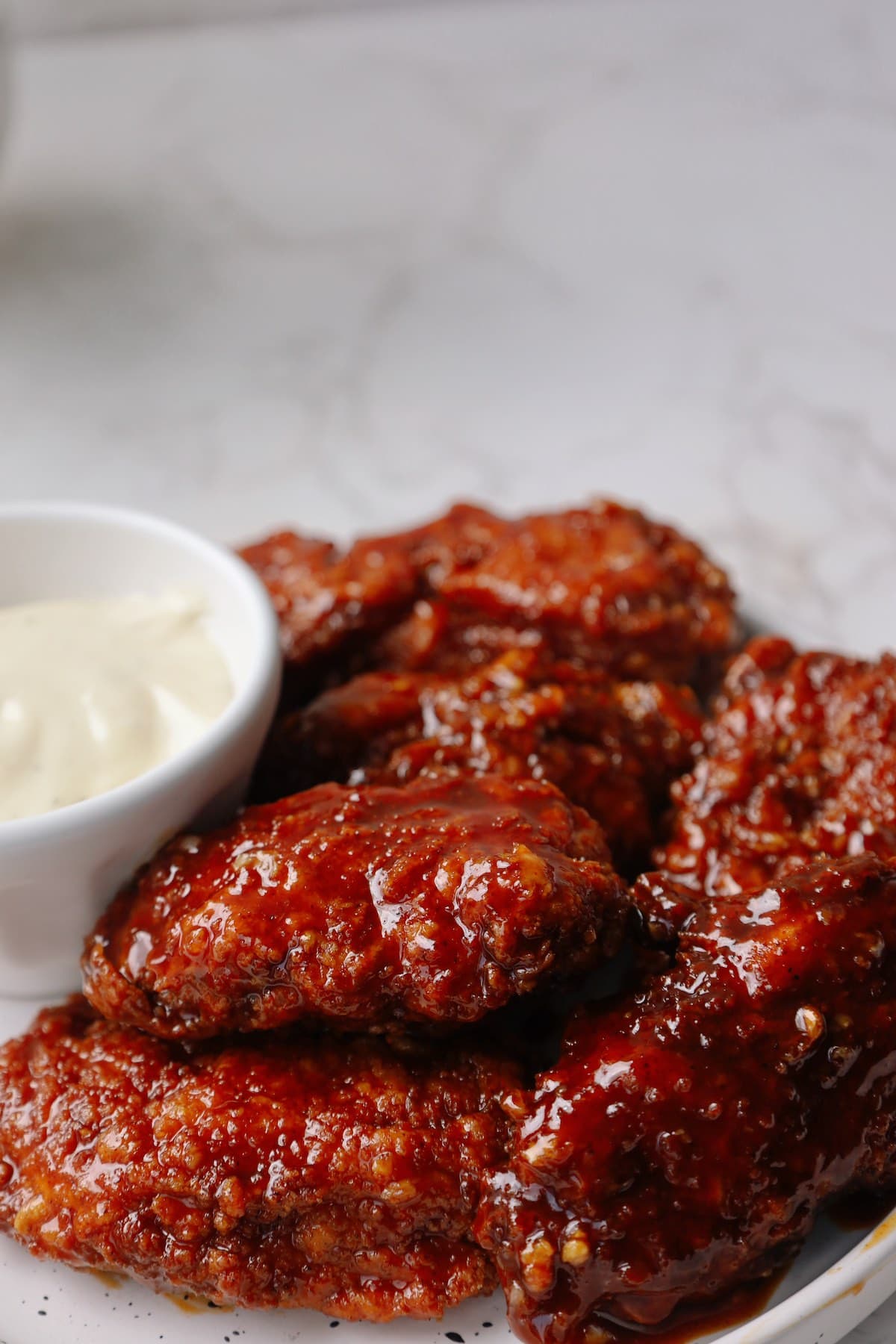 vegetarian wings with ranch
