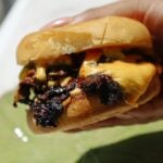 vegetarian smash burger